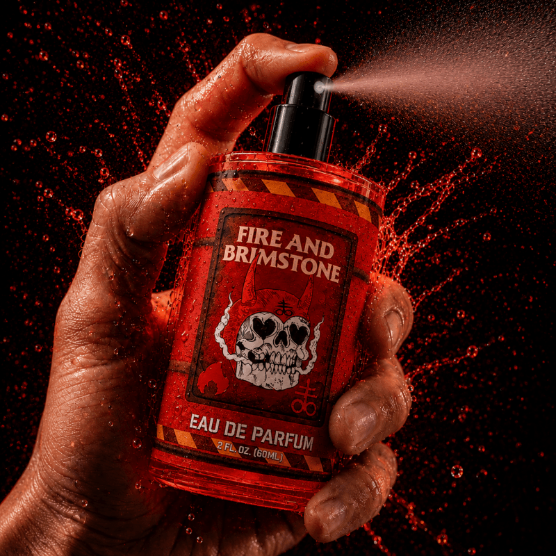2 ounce Fire and Brimstone EDP Fragrance - Lockhart's Authentic Grooming Company, LLC