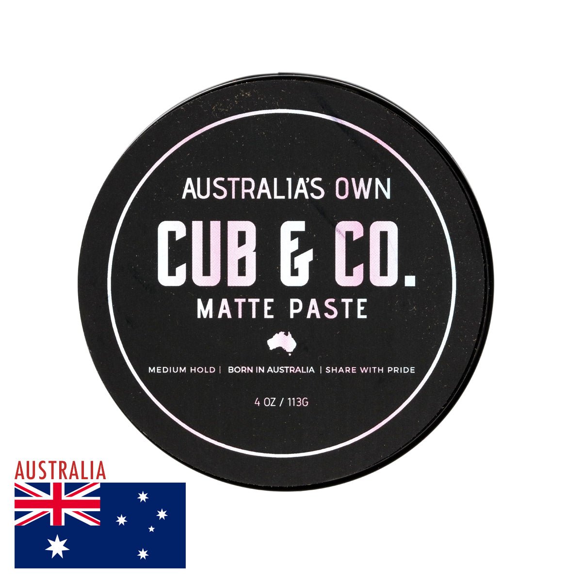 Cub & Co. Matte Paste - 4 oz Jar! - Lockhart's Authentic Grooming Company, LLC