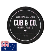 Cub & Co. Matte Paste - 4 oz Jar! - Lockhart's Authentic Grooming Company, LLC
