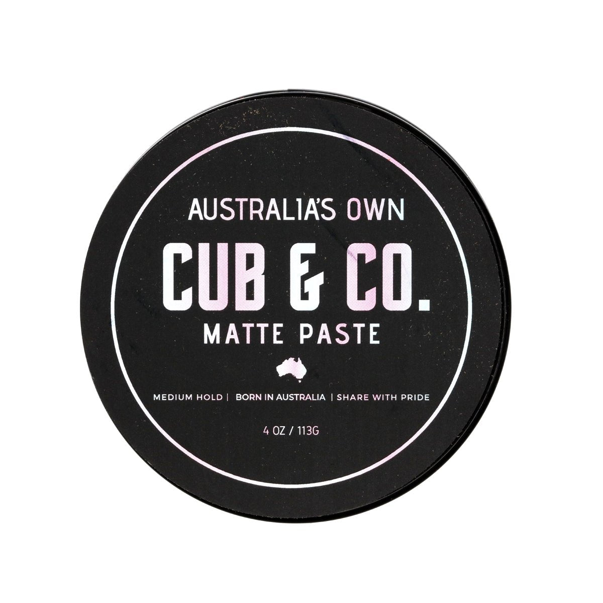 Cub & Co. Matte Paste - 4 oz Jar! - Lockhart's Authentic Grooming Company, LLC