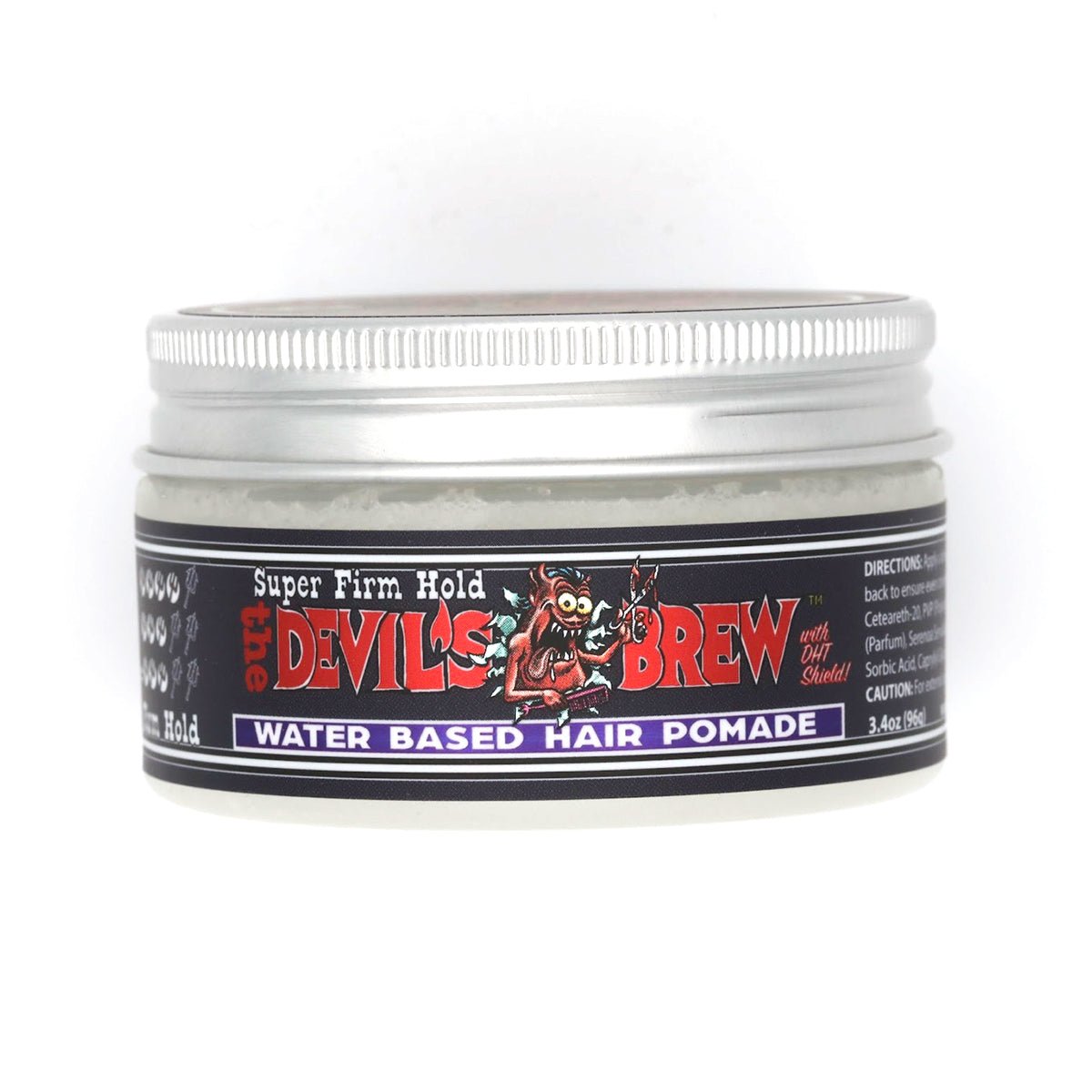 Devil's Brew Super Firm Water Based Pomade - Lockhart's Authentic Grooming Company, LLC