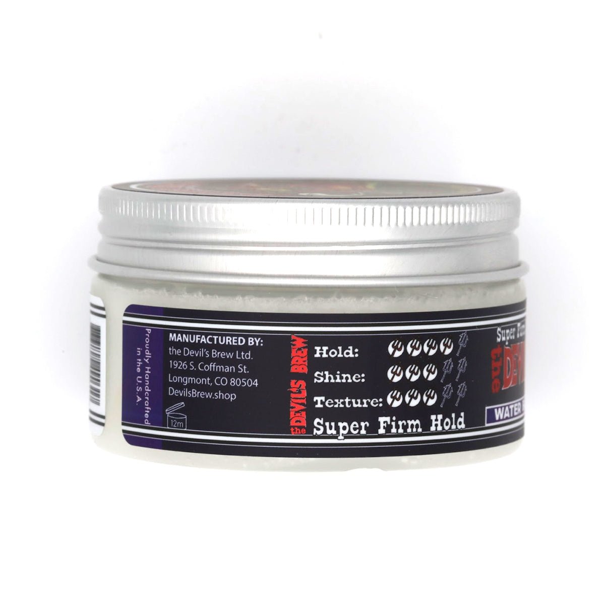 Devil's Brew Super Firm Water Based Pomade - Lockhart's Authentic Grooming Company, LLC