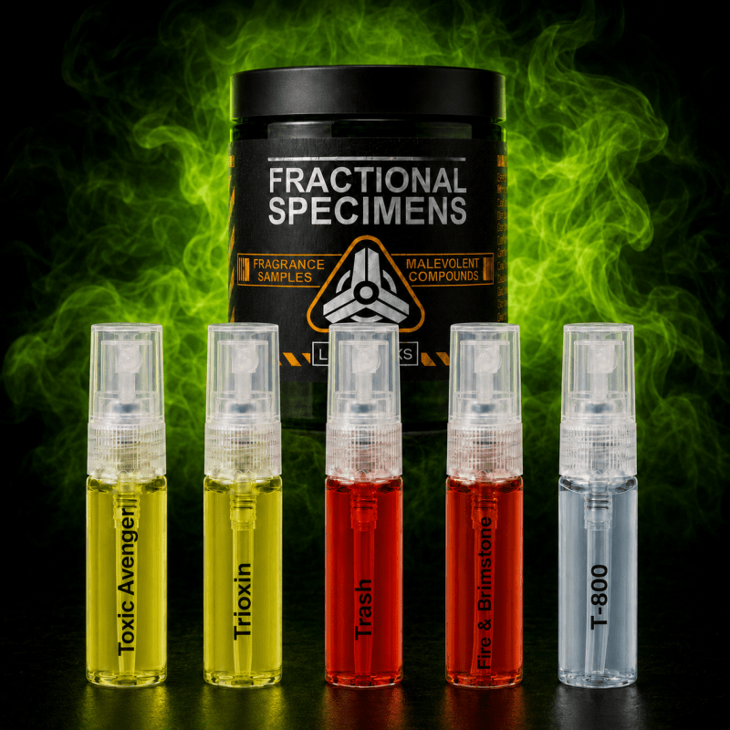 Fragrance Samples -5 pack - Fractional Specimens Kit - Lockhart's Authentic Grooming Company, LLC