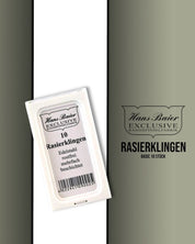 Hans Baier Rasierklingen Basic 10 Stück - Lockhart's Authentic Grooming Company, LLC