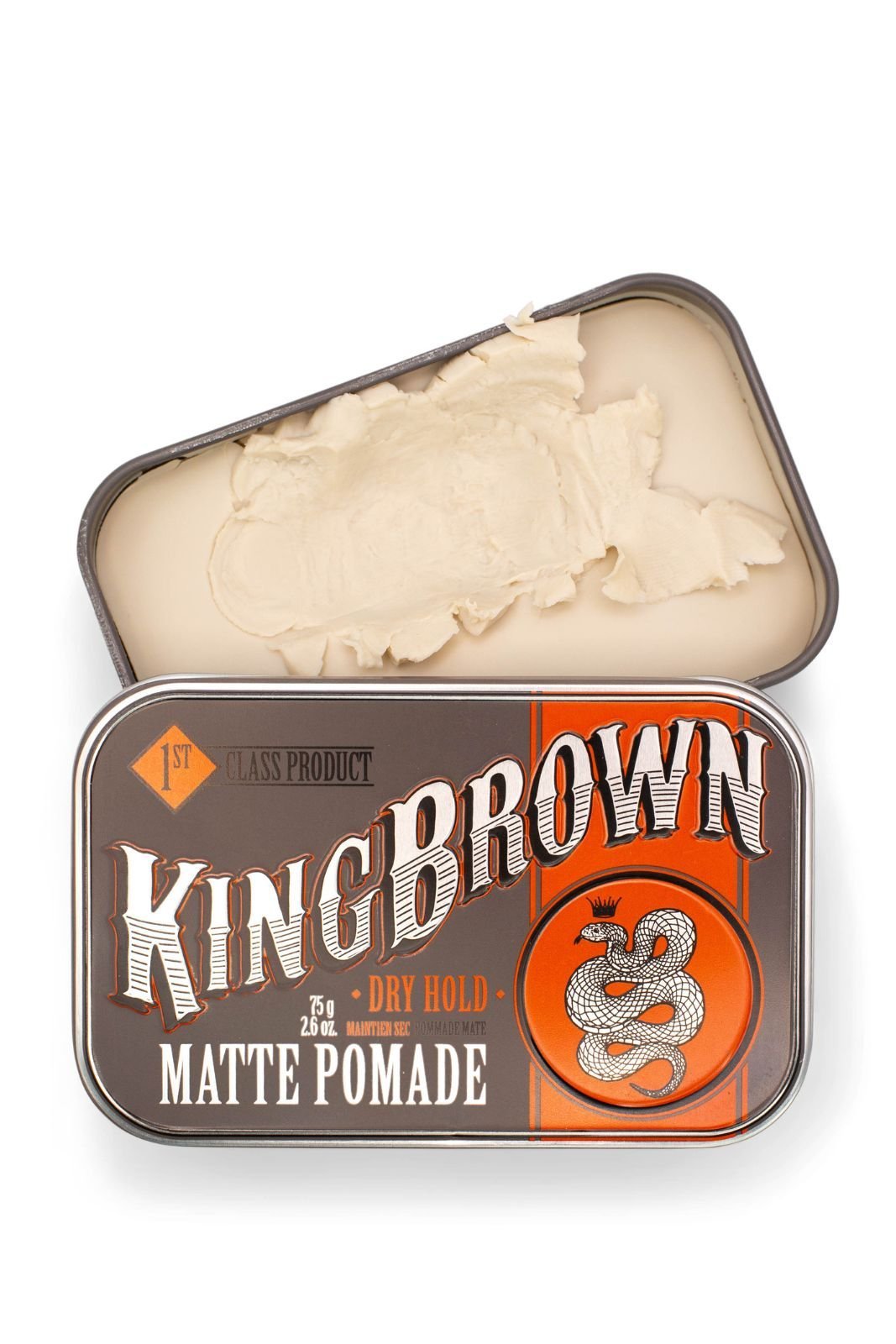 King Brown Matte Pomade - Lockhart's Authentic Grooming Company, LLC