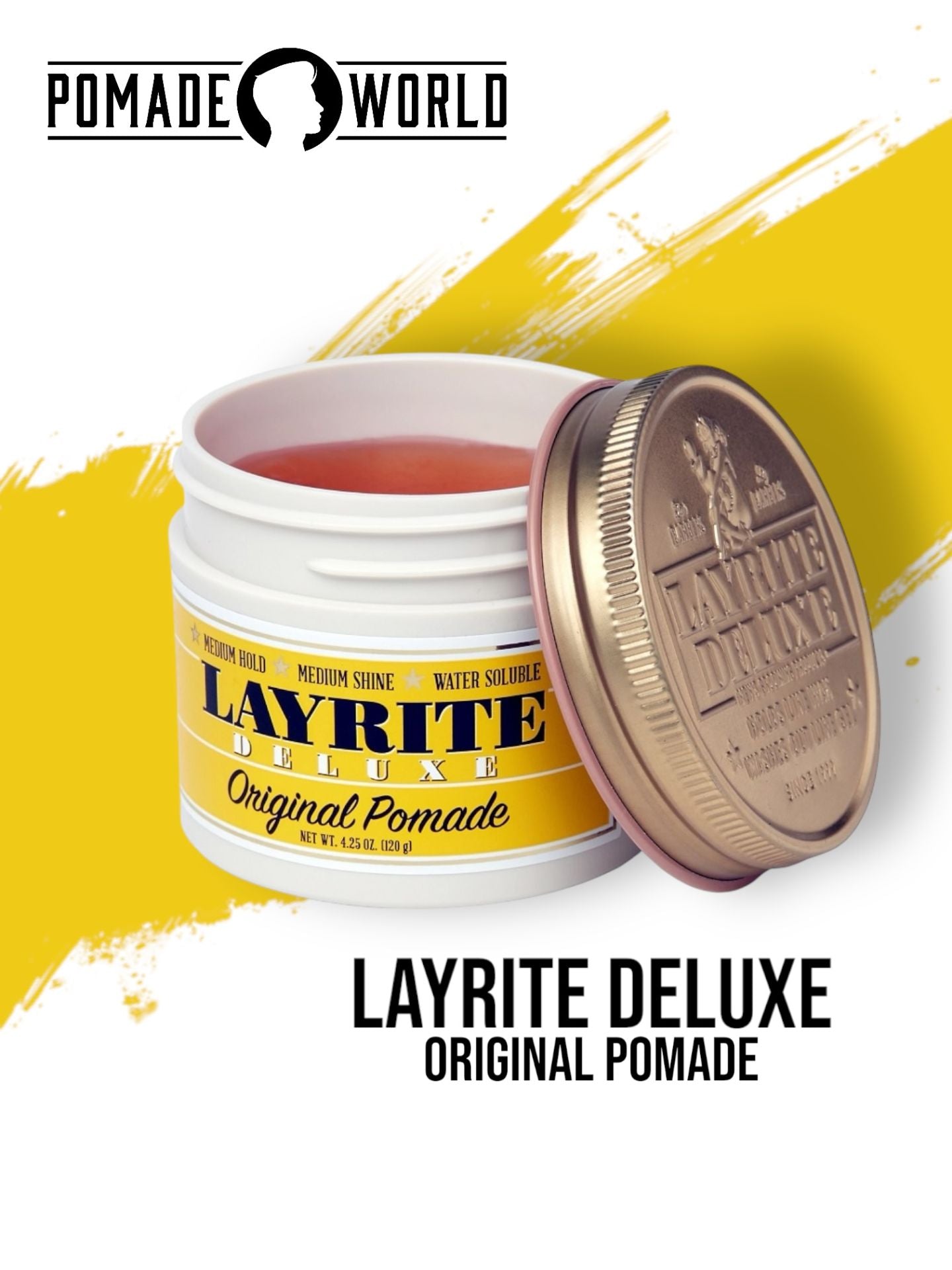 Layrite Deluxe Original Pomade - Lockhart's Authentic Grooming Company, LLC