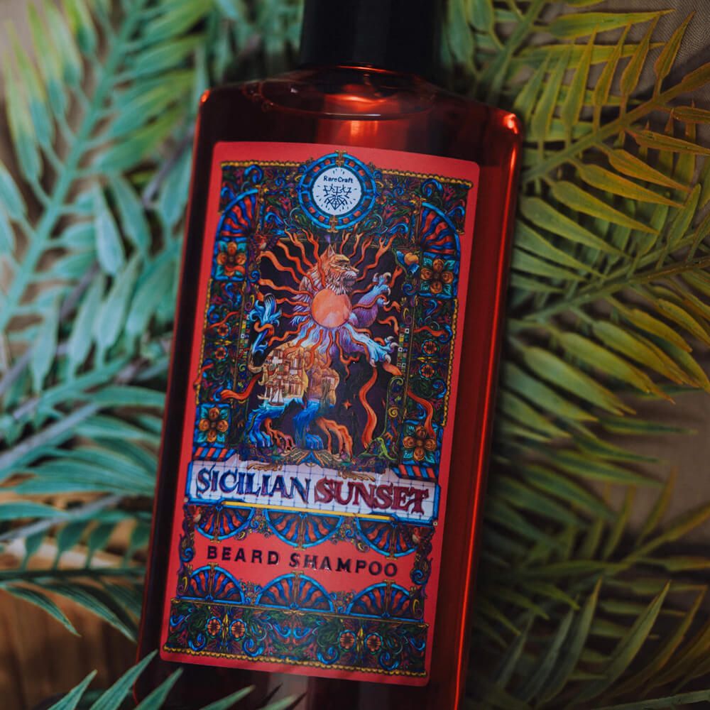 RareCraft Beard Shampoo Sicilian Sunset - Lockhart's Authentic Grooming Company, LLC