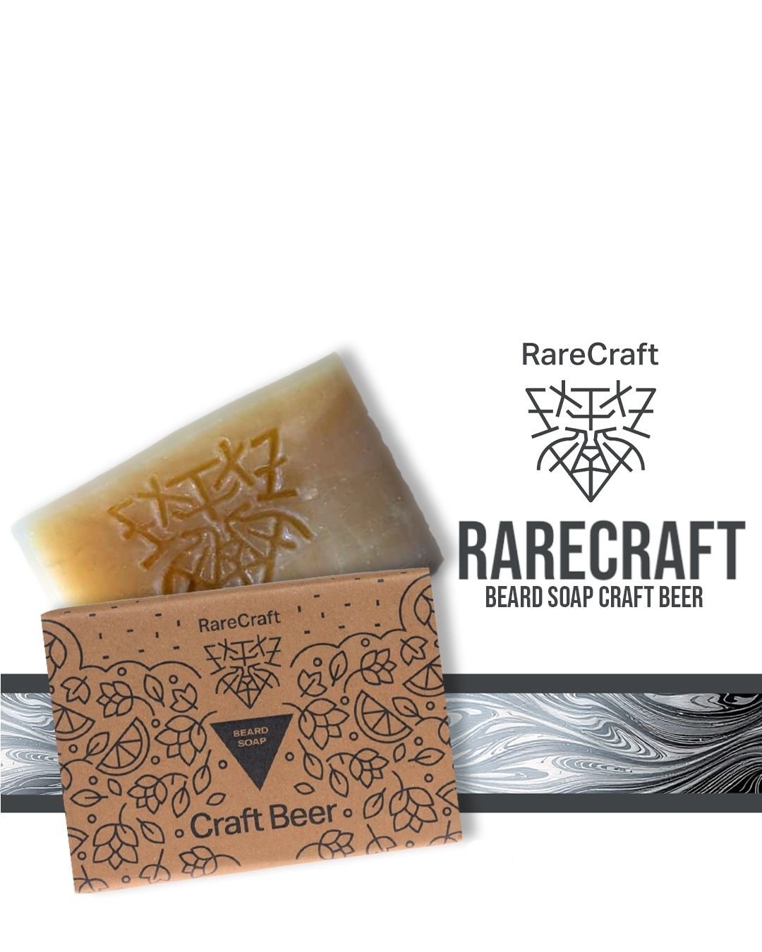 RareCraft Beard Soap Craft Beer - Lockhart's Authentic Grooming Company, LLC