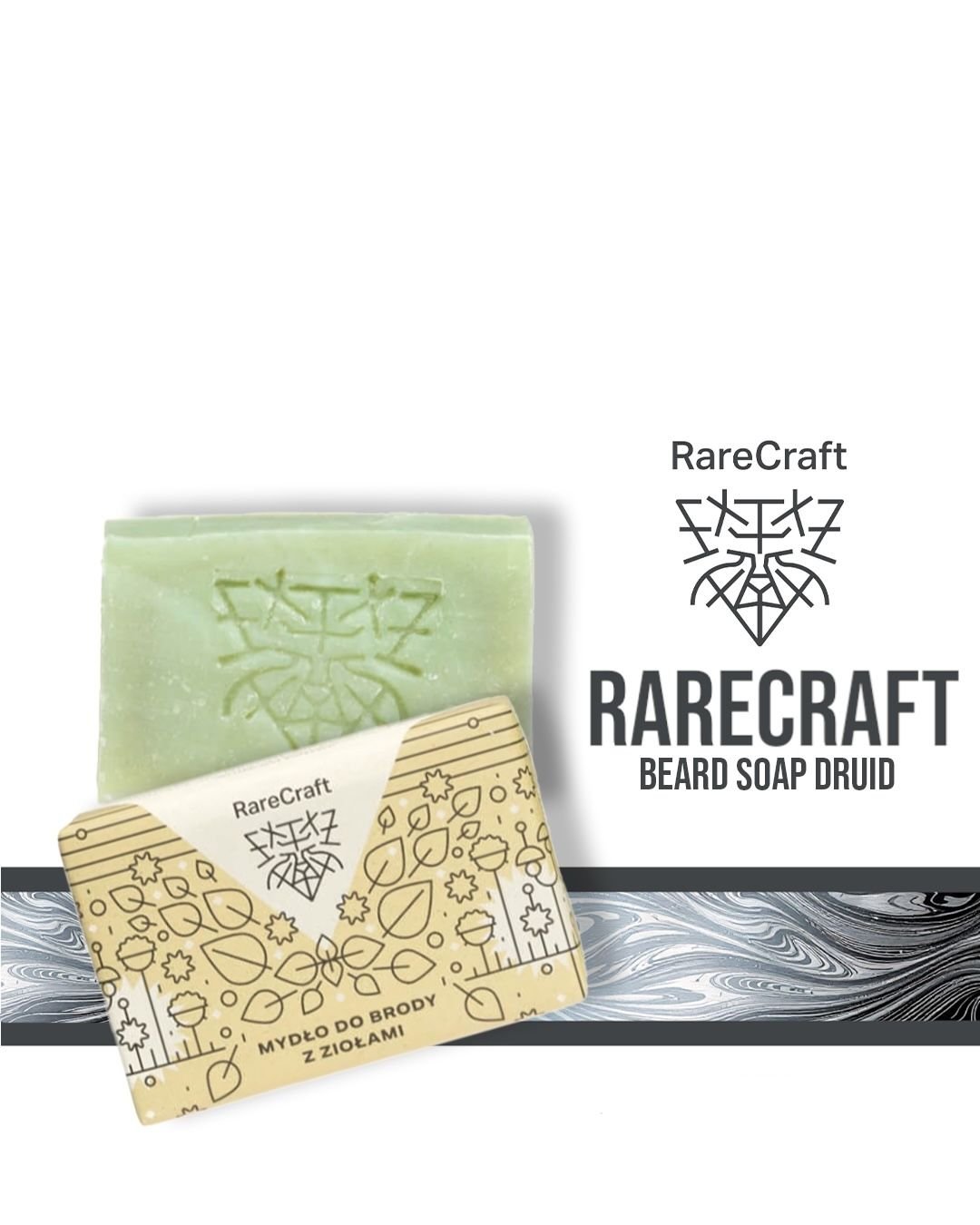 RareCraft Beard Soap Druid - Lockhart's Authentic Grooming Company, LLC