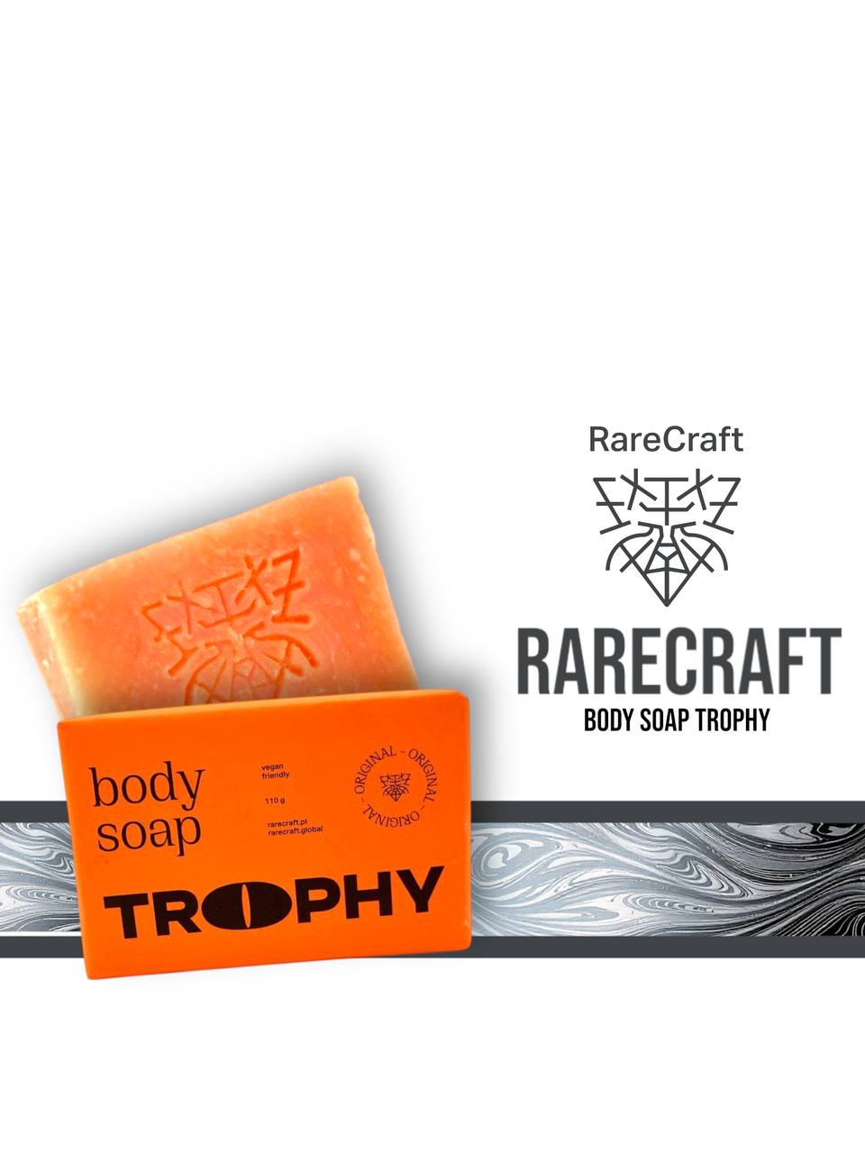 RareCraft Body Soap Trophy - Lockhart's Authentic Grooming Company, LLC
