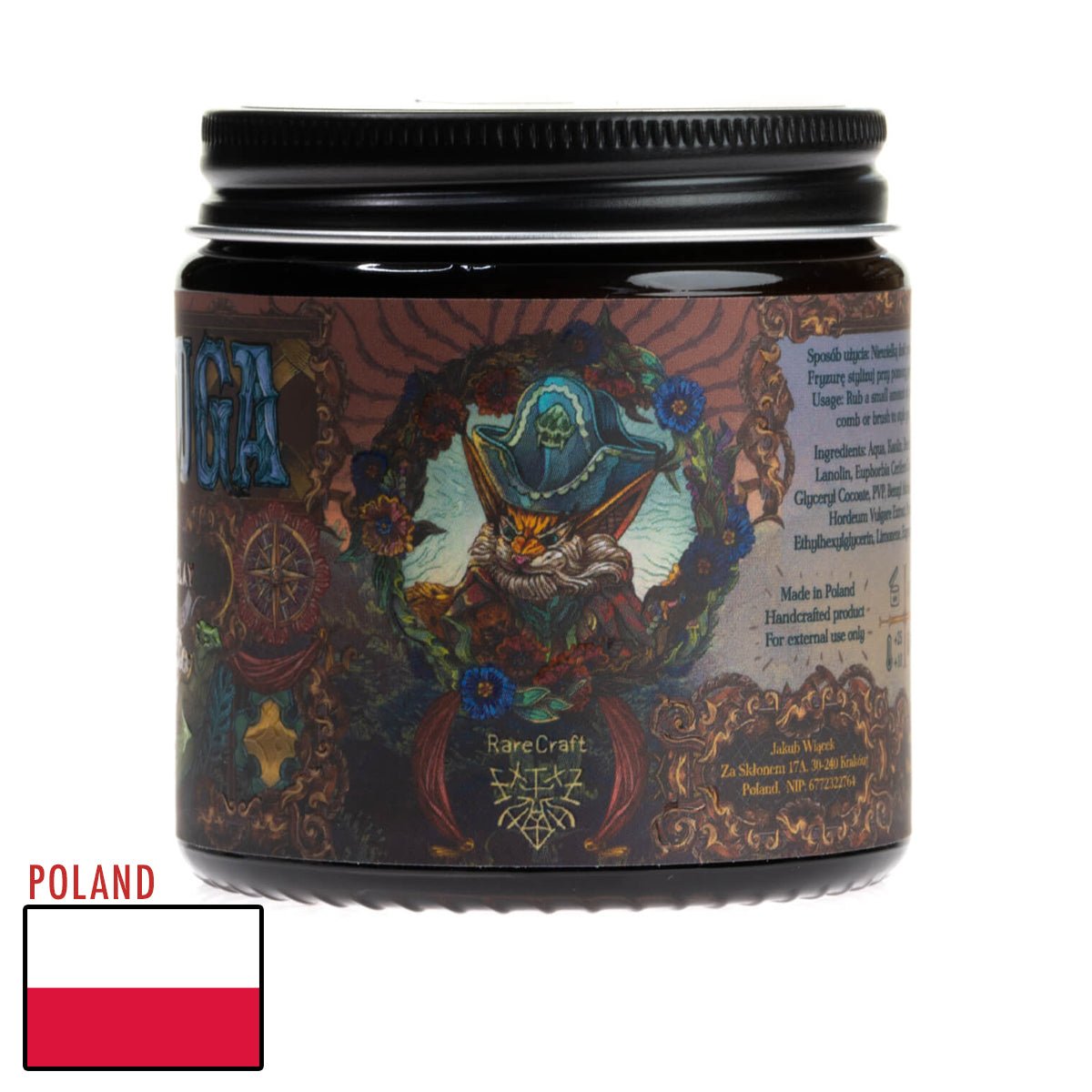 RareCraft Tortuga Matte Clay - Lockhart's Authentic Grooming Company, LLC