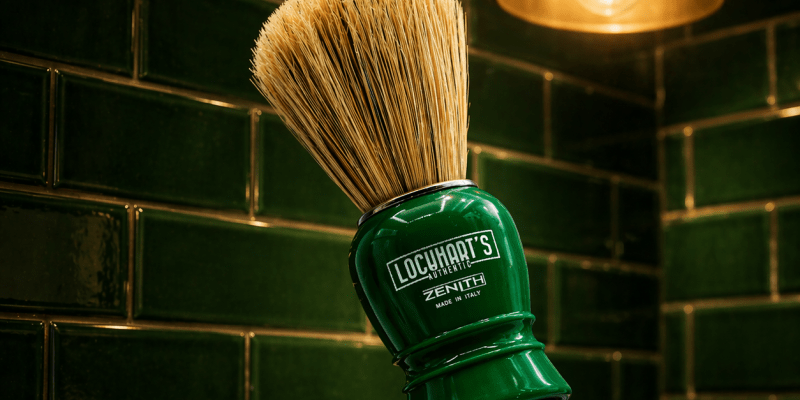 Shave Brush - Custom Made in Italy - Lockhart's Authentic Grooming Company, LLC