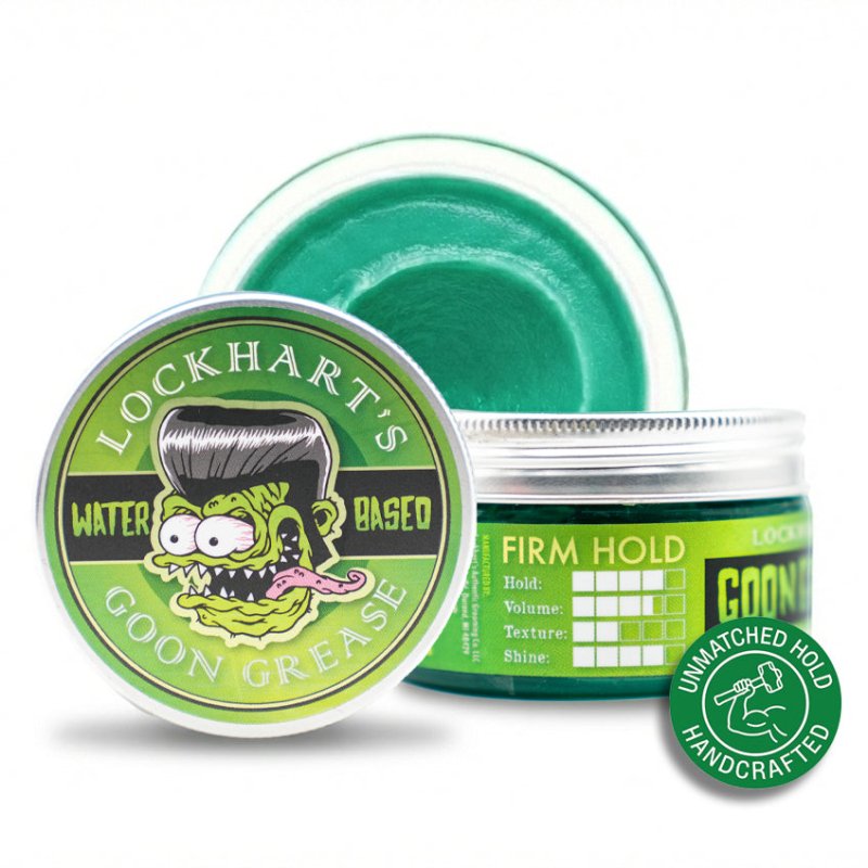 Strong Hold | Water Based Goon Grease Pomade - Lockhart's Authentic Grooming Company, LLC