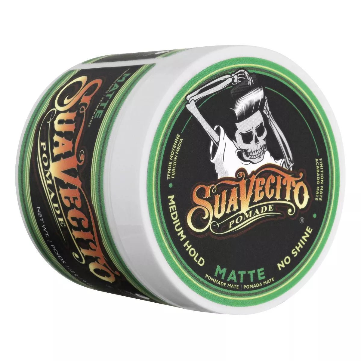 Suavecito Firme Matte Pomade 4oz. - Lockhart's Authentic Grooming Company, LLC