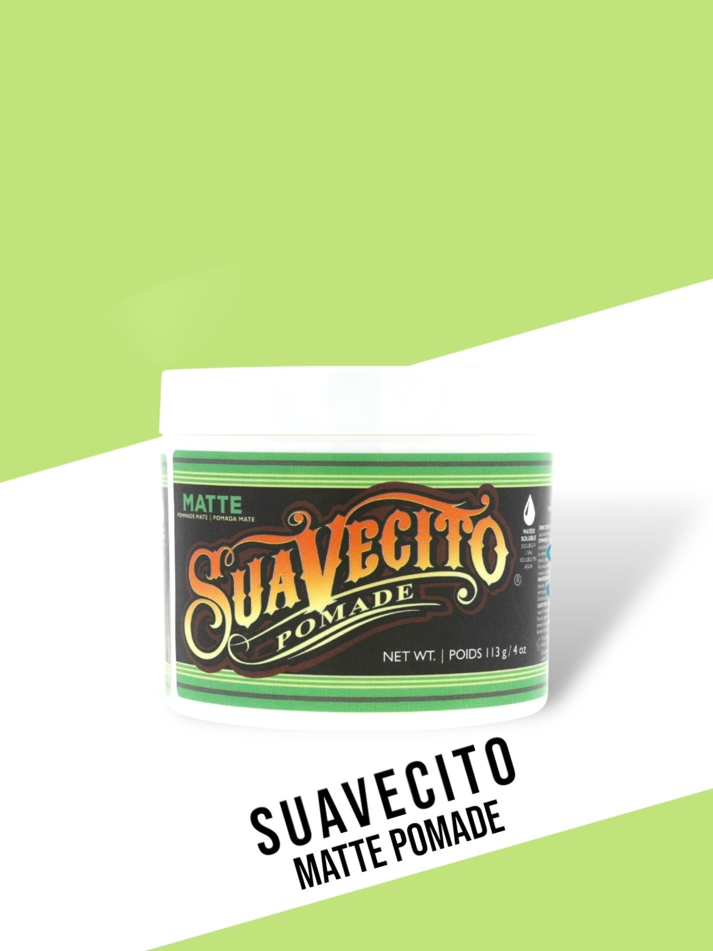 Suavecito Matte Pomade - Lockhart's Authentic Grooming Company, LLC