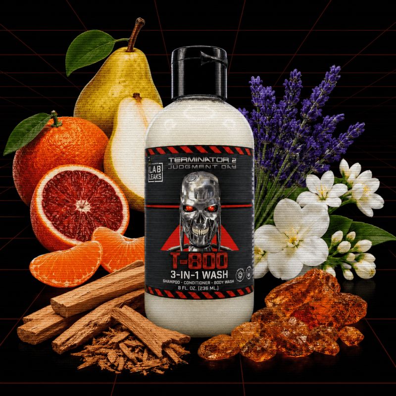 Terminator 2: T-800 3-in-1 Body Wash - Lockhart's Authentic Grooming Company, LLC