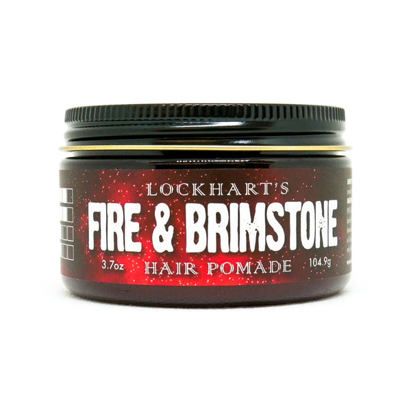 Fire and Brimstone Water Based Pomade - Lockhart's Authentic